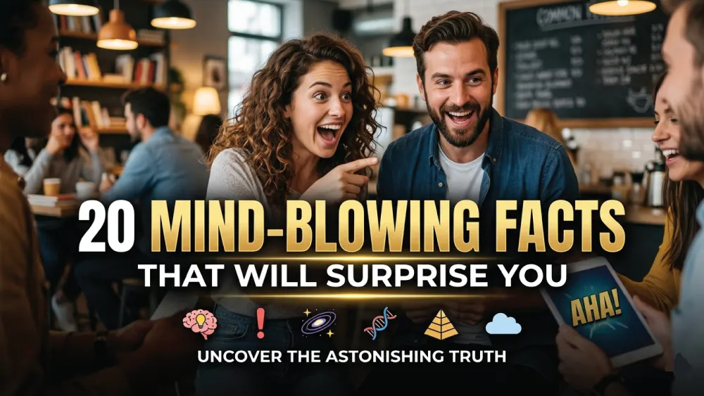 You are currently viewing 20 Mind-Blowing Facts That Will Surprise You