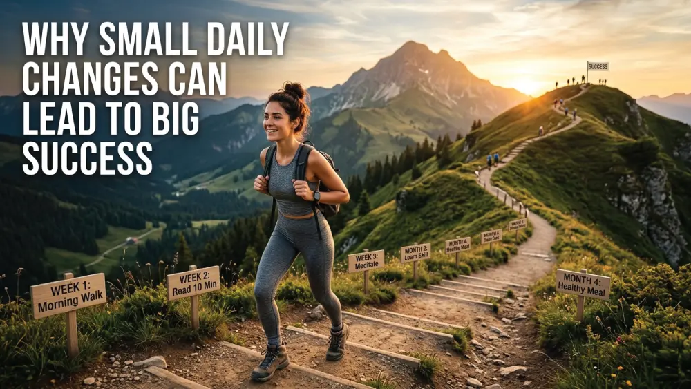 You are currently viewing Why Small Daily Changes Can Lead to Big Success